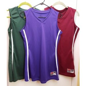 Lot/bundle of three nike tunic tops, medium